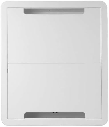 Legrand - OnQ Cable Management, In-Wall Media Box, Dual Purpose Structured Wiring Enclosure, TV Home Theater Recessed Storage Box, 17 Inch, White, ENP1700NA