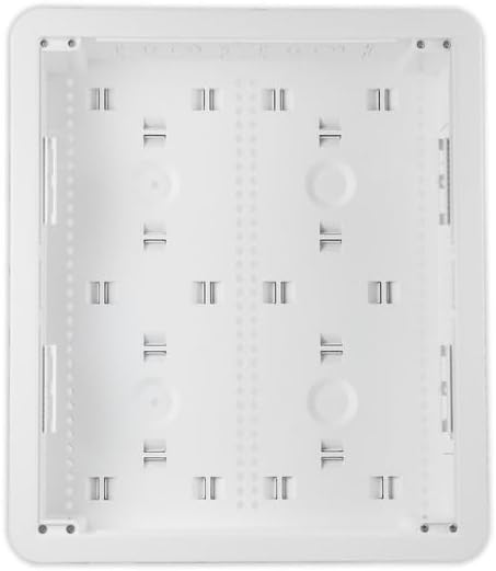 Legrand - OnQ Cable Management, In-Wall Media Box, Dual Purpose Structured Wiring Enclosure, TV Home Theater Recessed Storage Box, 17 Inch, White, ENP1700NA