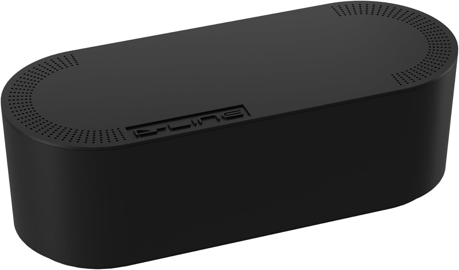 D-Line Cable Management Box, Power Strip Holder, Floor Outlet Hiders, Desk Cord Organizer, Cover TV Wires, Wire Storage – 16.5 in (Length) x 6.5in (Width) x 5.25in (Height) - Large, White