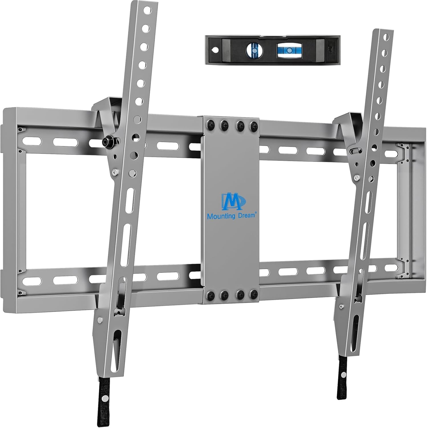 Mounting Dream TV Wall Mount for Most 37-75 Inch TVs, Universal Tilt TV Mount Fit 16", 18", 24" Stud with Loading Capacity 132lbs, Max Vesa 600 x 400mm, Low Profile Flat Wall Mount TV Bracket