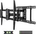 USX Mount Full Motion TV Wall Mount for Most 42-90 inch Flat Screen/LED/4K, TV Mount Bracket Dual Swivel Articulating Tilt 6 Arms, Max 16" Wood Studs, VESA 600x400mm, Holds up to 132lbs