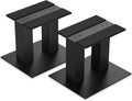Desktop Speaker Stands 1 Pair for Small/Medium Bookshelf Speakers Steel Studio Monitor Stands,Medium